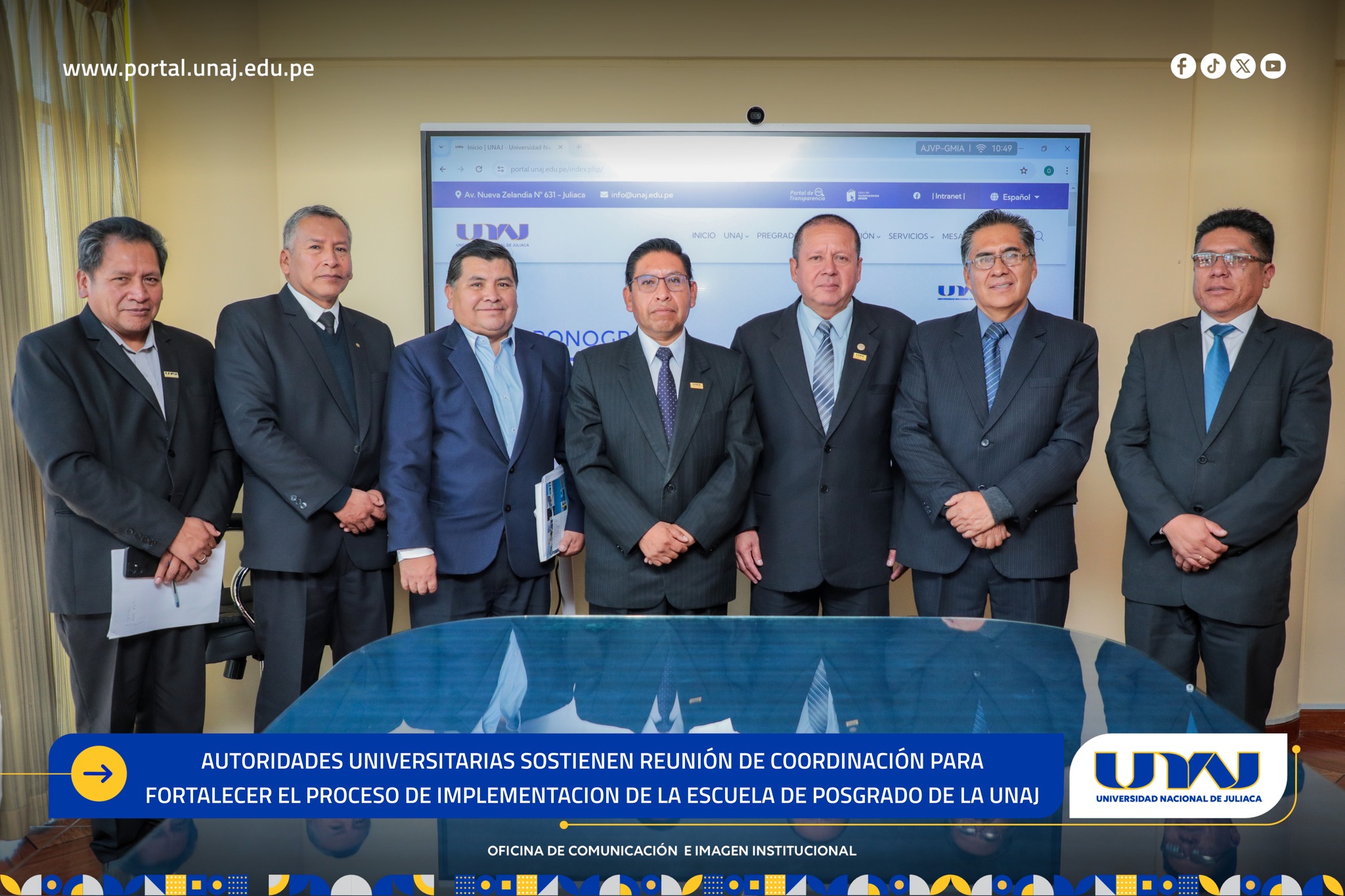 REUNIÓN DE AUTORIDADES