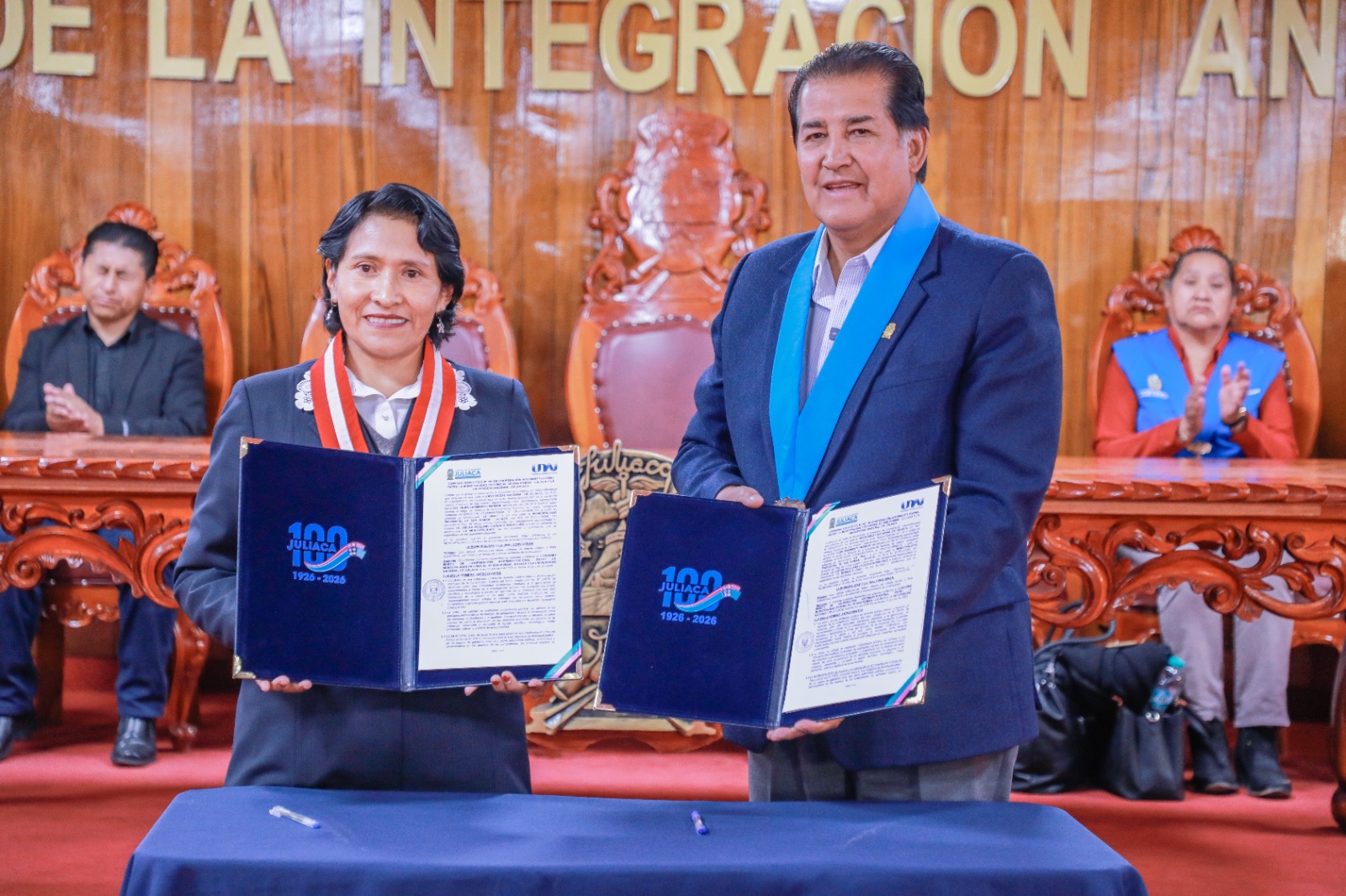 Convenio específico con la Municipalidad Provincial de San Román