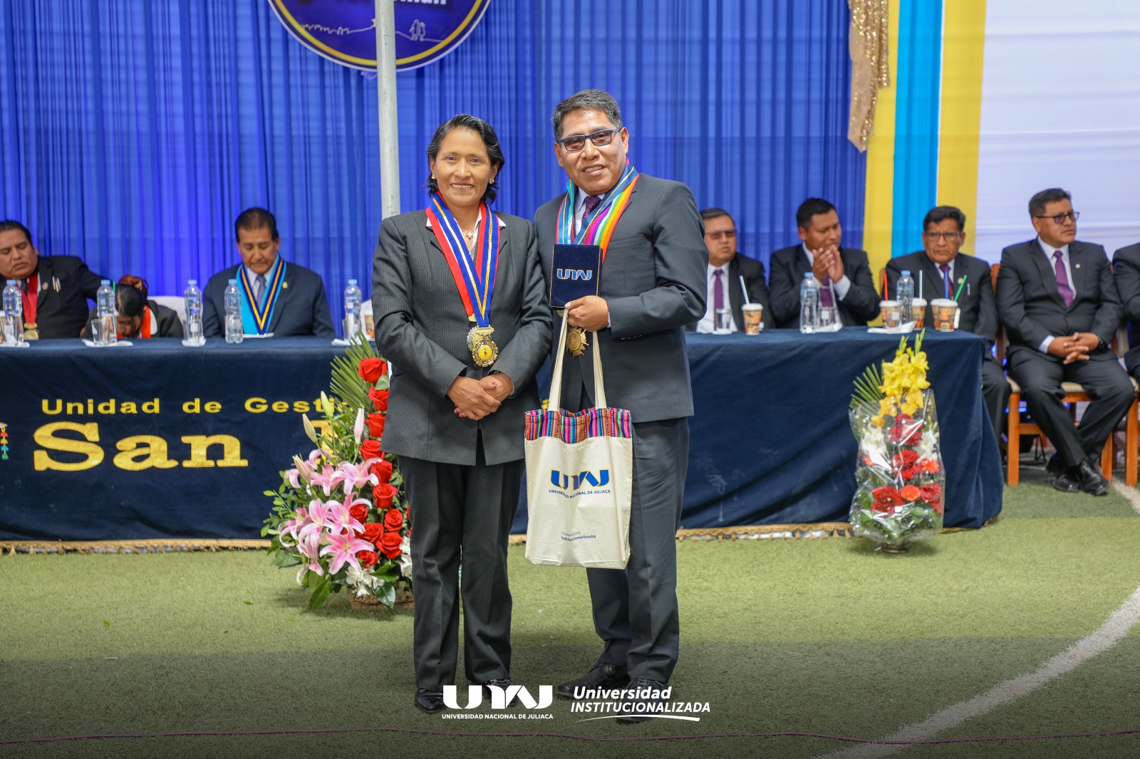 Dra. Vilma Sarmiento Mamani, expresó su reconocimiento institucional por el 54.° aniversario 