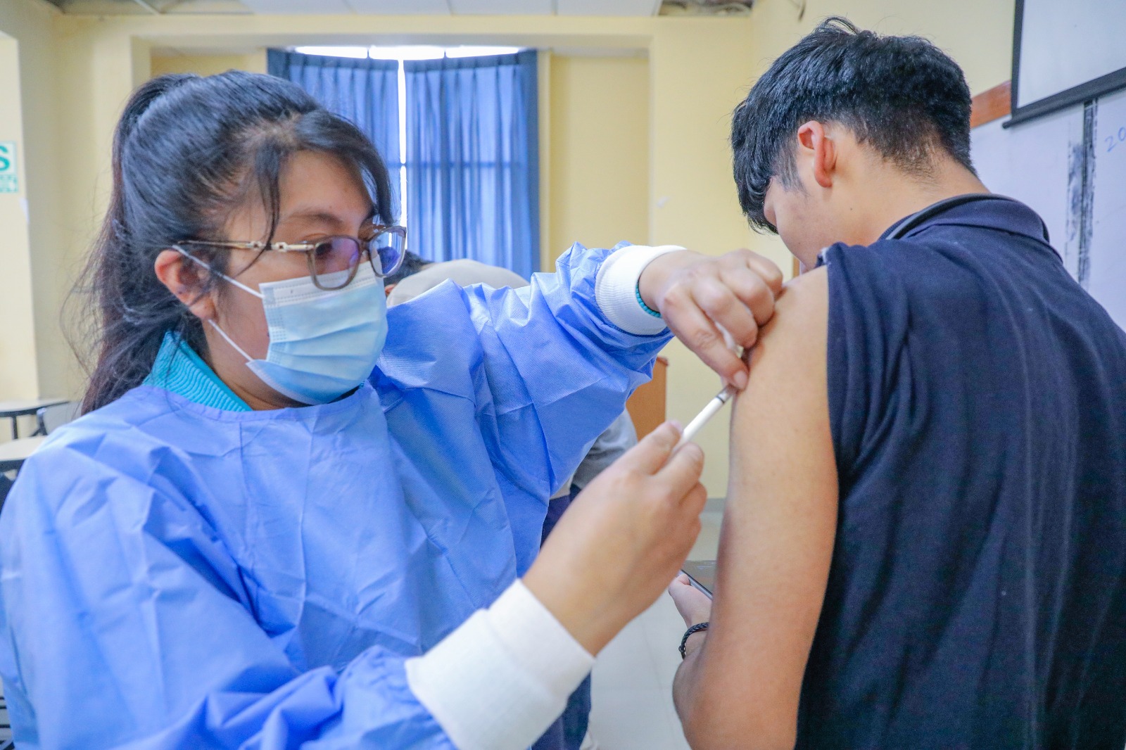 Vacunación contra el sarampión