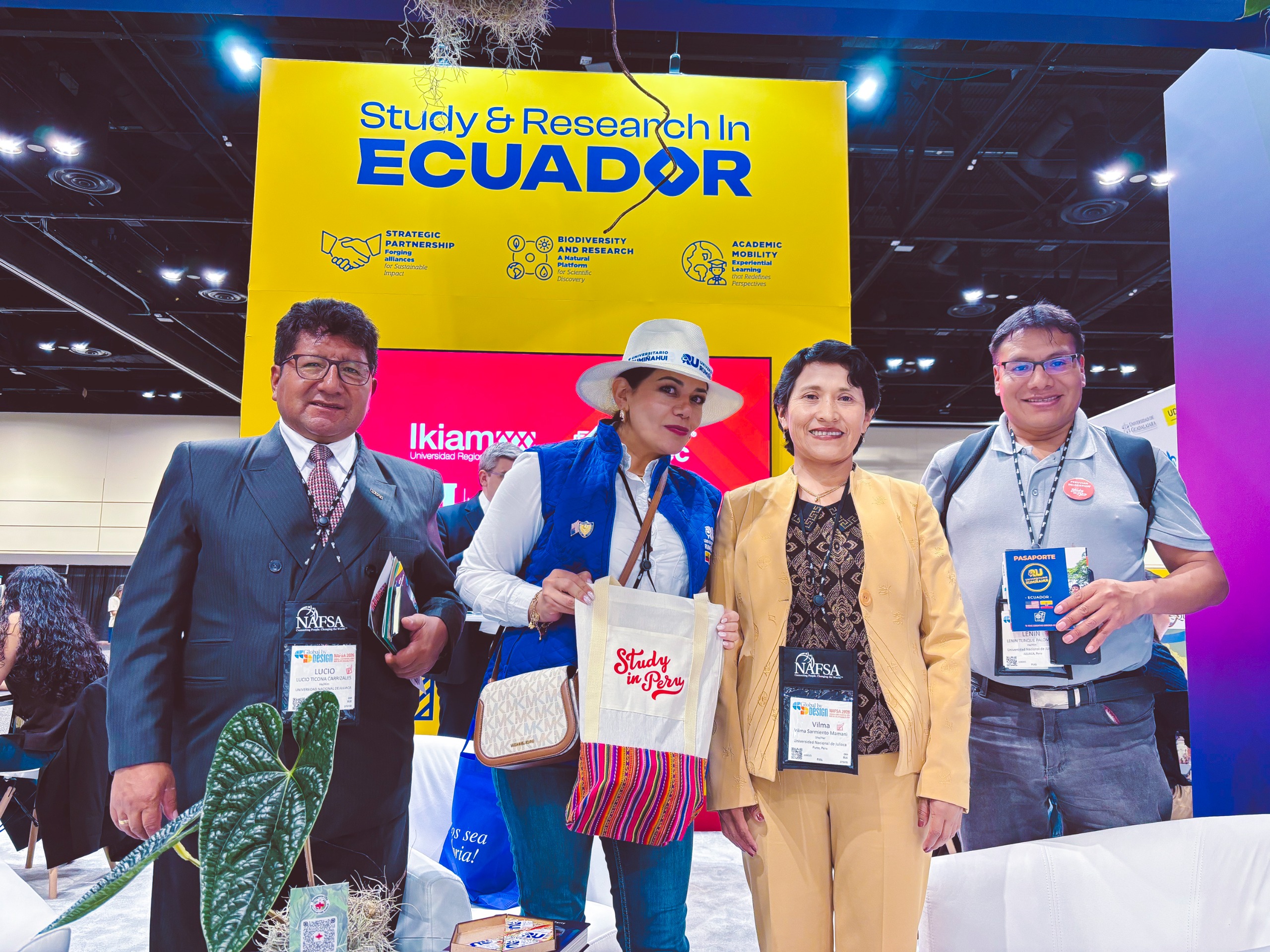 La reunión de coordinación se llevó a cabo en el marco de la Conferencia y Exposición Anual de la Asociación de Educadores Internacionales (NAFSA)