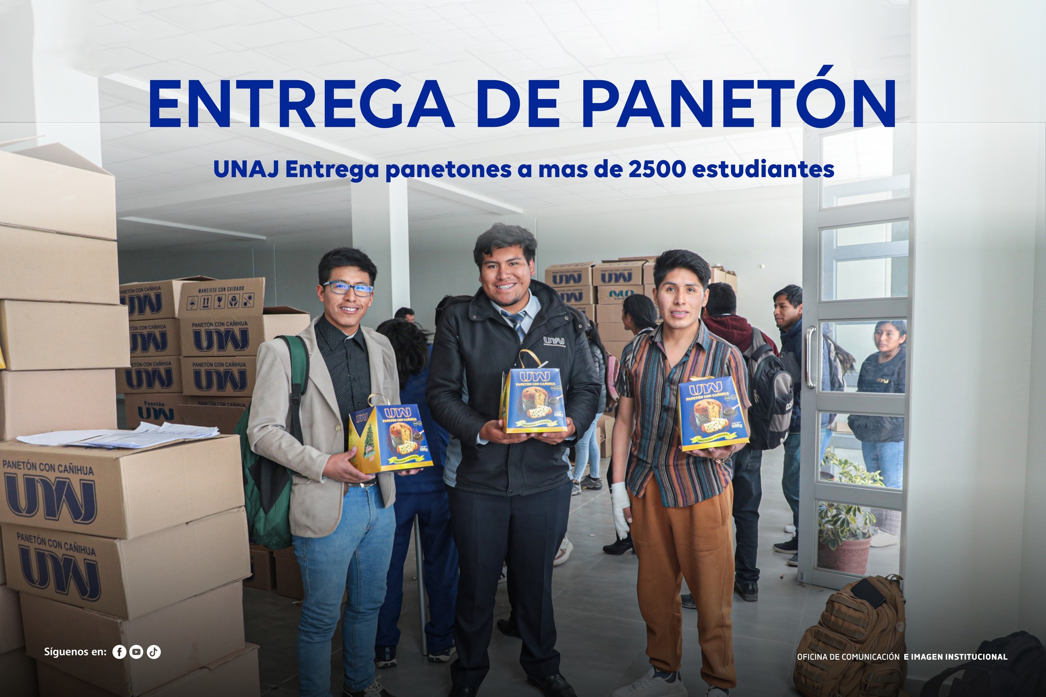 Entrega de Panetones