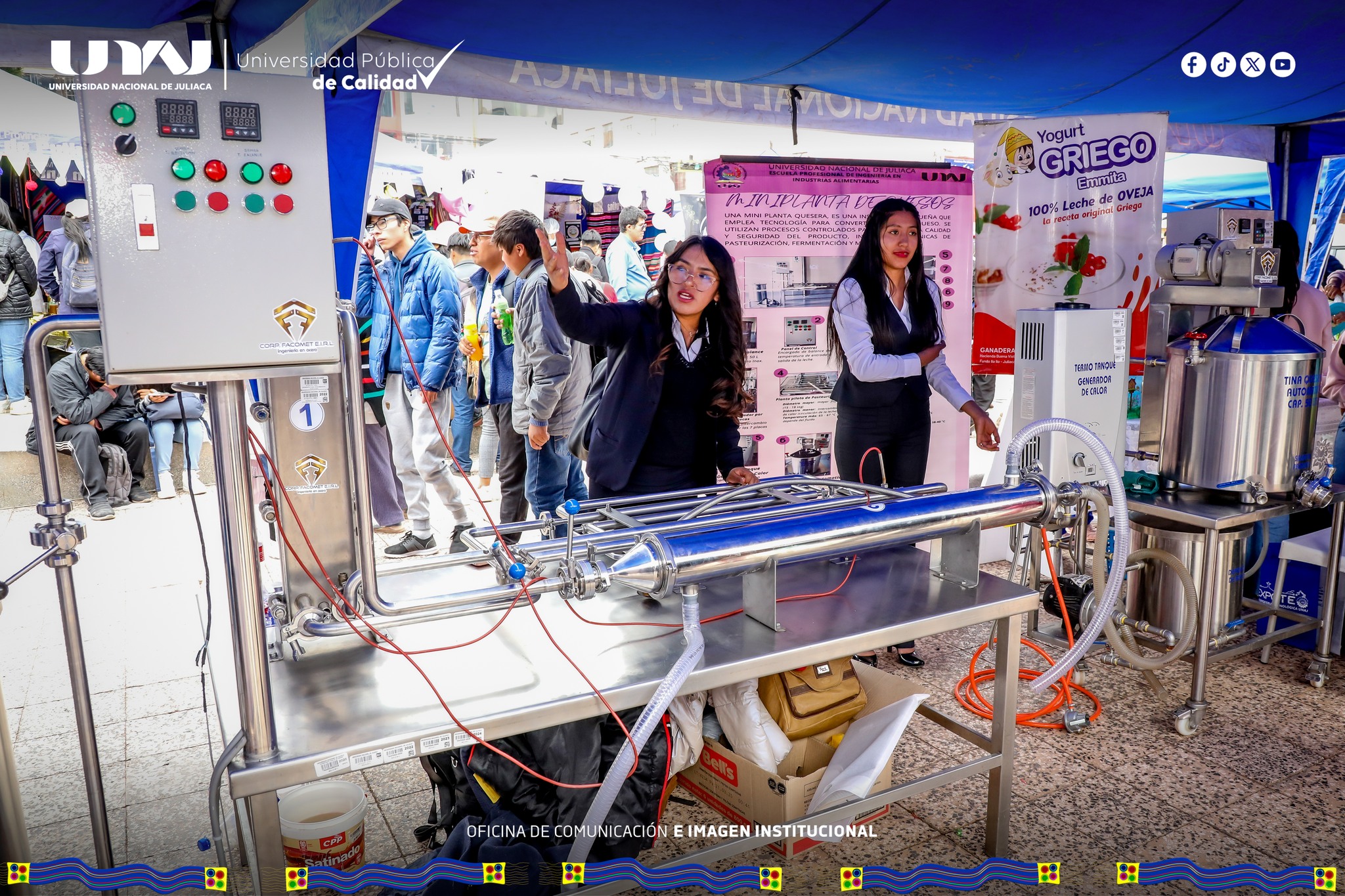 EQUIPOS DE LABORATORIOS DE INGENIERÍA EN INDUSTRIAS ALIMNETARIAS EN LA EXPOTEC