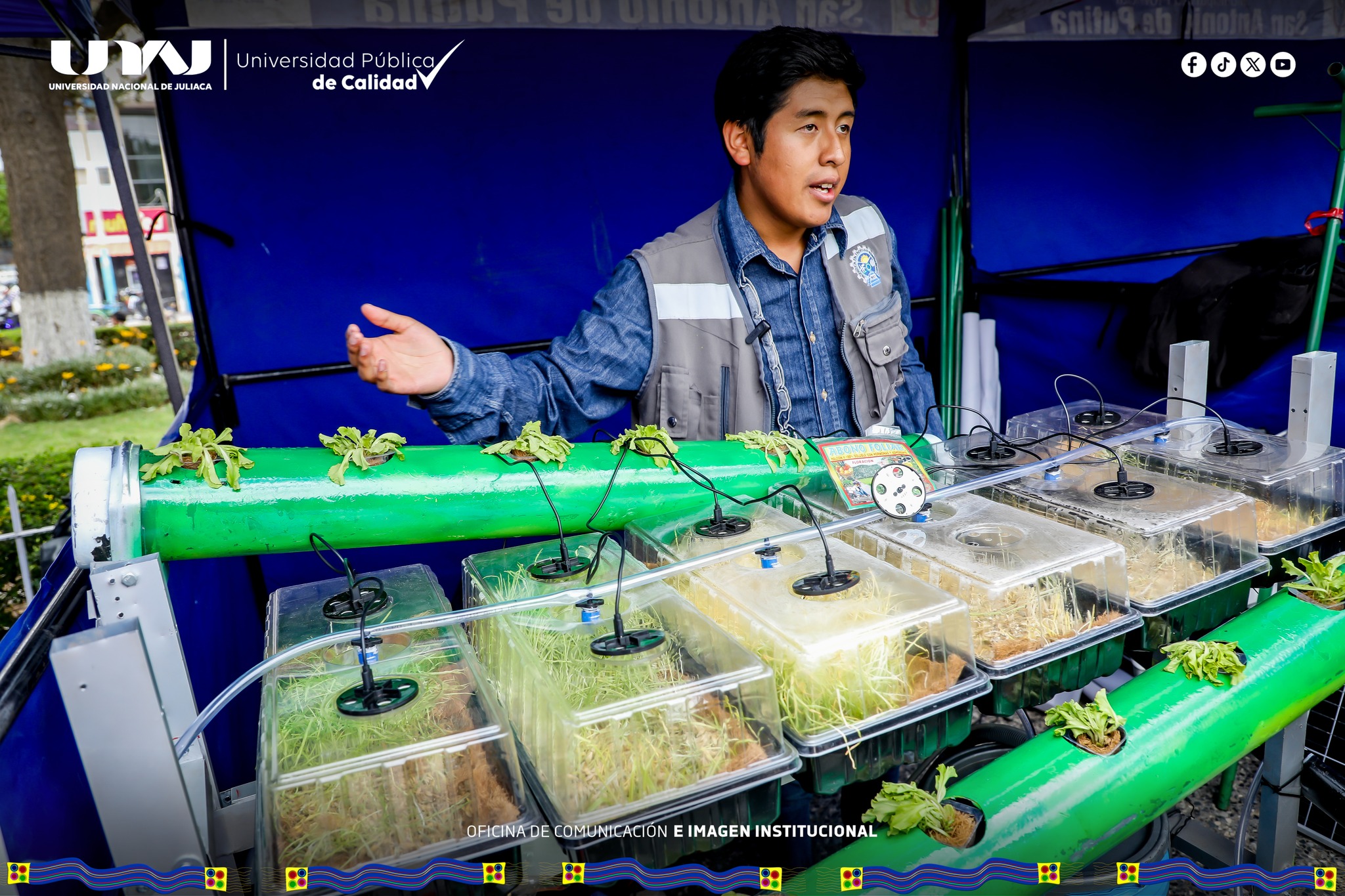 INGENIERÍA AMBIENTAL Y FORESTAL TAMBIEN SE SUMARON A LA EXPOTEC