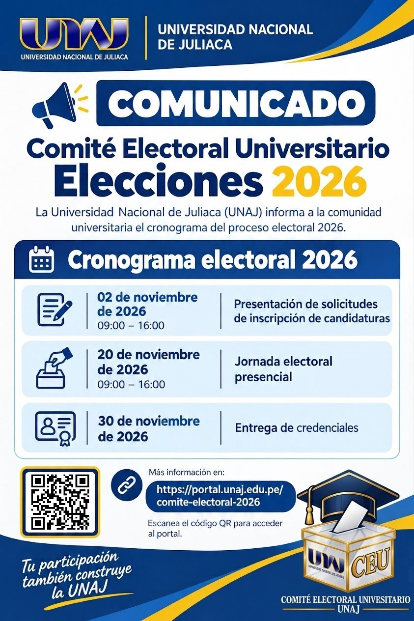 Comite Electoral Elecciones Universitarias 2026