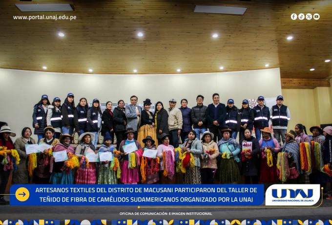ESTUDIANTES DE LA UNJ CONTINUAN CON LABORES DE PROYECCIÓN SOCIAL