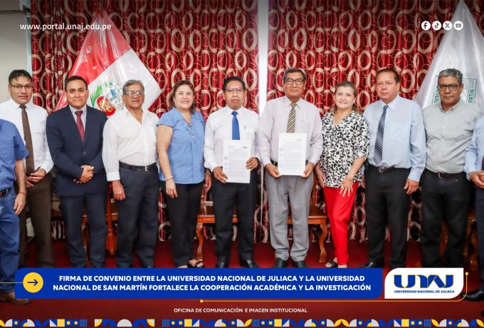 𝐅𝐈𝐑𝐌𝐀 𝐃𝐄 𝐂𝐎𝐍𝐕𝐄𝐍𝐈𝐎 𝐄𝐍𝐓𝐑𝐄 𝐋𝐀 𝐔𝐍𝐈𝐕𝐄𝐑𝐒𝐈𝐃𝐀𝐃 𝐍𝐀𝐂𝐈𝐎𝐍𝐀𝐋 𝐃𝐄 𝐉𝐔𝐋𝐈𝐀𝐂𝐀 𝐘 𝐋𝐀 𝐔𝐍𝐈𝐕𝐄𝐑𝐒𝐈𝐃𝐀𝐃 𝐍𝐀𝐂𝐈𝐎𝐍𝐀𝐋 𝐃𝐄 𝐒𝐀𝐍 𝐌𝐀𝐑𝐓𝐈́𝐍