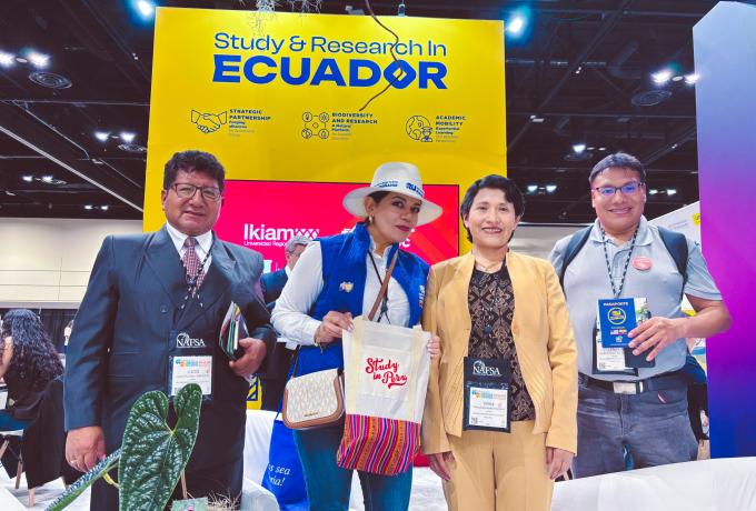 La reunión de coordinación se llevó a cabo en el marco de la Conferencia y Exposición Anual de la Asociación de Educadores Internacionales (NAFSA)