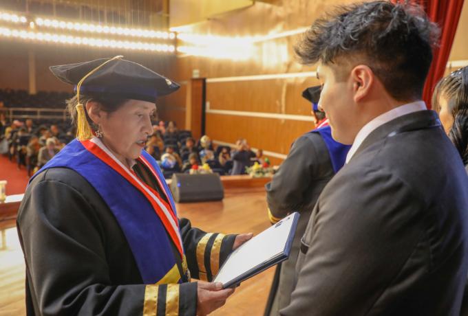 entrega de grados